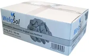 Aufguss Saunasteine geprüfte und vorgewaschene Premium Olivin-Diabas Steine für 