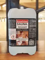 Saunareiniger 5 Liter | flüssiger Saunaholzreiniger Holzreiniger Desinfektion Sauna Saunadesinfektion sofort gebrauchsfertiger Nachfüllkanister