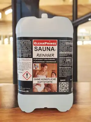 Saunareiniger 5 Liter | flüssiger Saunaholzreiniger Holzreiniger Desinfektion Sa