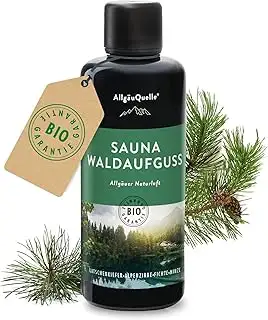 AllgäuQuelle® Saunaaufguss [100% reine Bio Öle] Naturluft Alpenzirbe Fichte Lats