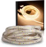 Mextronic LED-Streifen/Sauna-LED-Band: Hitzebeständig, 48W, 24V, 5 Meter [Energieeffizienzklasse F]