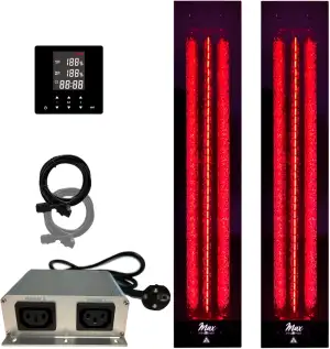 SET frameless InfraROTmed MAX© Tiefenwärmestrahler + Steuerung icon 2 TOUCH, Inf