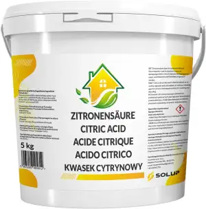 Zitronensäure Pulver 5kg I Lebensmittelqualität I Reine Citronensäure Pulver rei