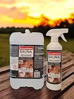Saunareiniger 5,5 Liter | Saunaholzreiniger Holzreiniger Desinfektion Sauna Saun