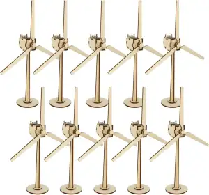 Holzbausatz Solar-Windanlage,Sylt', 10er Pack