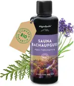 AllgäuQuelle® Saunaduft Aufguss mit [100% Bio Öle] verschiedene Düfte - Das Saunaöl Konzentrat fü...