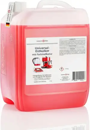 Hansepro Universal-Entkalker mit Farbindikator, 5 Liter I Flüssig-Entkalker im p