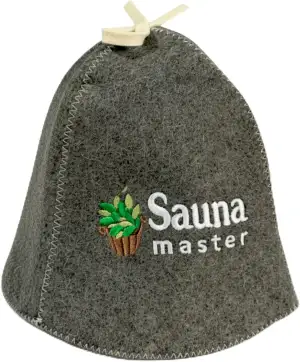 GMMH Einzigartiger Saunahut aus Wollfilz, Saunamütze mit witzigen Motiven für Da
