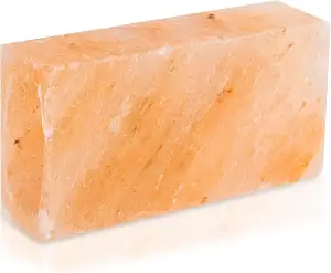 Salzziegel 20x10x5cm Salzstein Salzmauerstein Typ Bergkristall Salzfliese für Sauna Saunasalz