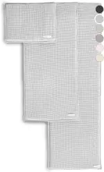 SAUNASOFA Sauna Sitzauflage 1-Sitzer – Auflage für Saunabank & Infrarotkabine aus Baumwolle – Waschbar, atmungsaktiv, handgemacht in Europa – Saunakissen in Grau