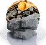Schicker Mineral Deutsche Saunasteine 20 kg, hochwertige Diabas Aufgusssteine, handverlesen, hohe...