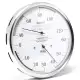 Fischer 185.01 Sauna Universal-Thermohygrometer - 160mm Haar-Hygrometer u. Bimetall-Thermometer a...