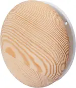 Anemostat Tellerventil Zuluft Abluft Holz Sauna Deckenventil Luftventil Metall Ø 100 mm