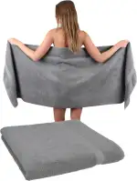 Betz 2 Stück Saunatücher XXL Badetuch Liegetuch Strandlaken Saunahandtuch Premium Frottee 100% Ba...