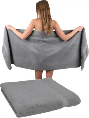 Betz 2 Stück Saunatücher XXL Badetuch Liegetuch Strandlaken Saunahandtuch Premiu