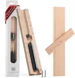 Liebenstein® Sauna Sanduhr - Made in Germany - Hochpräzises Sauna Zubehör aus Buchenholz gefertig...