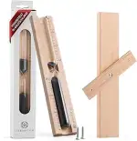 Liebenstein® Sauna Sanduhr - Made in Germany - Hochpräzises Sauna Zubehör aus Buchenholz gefertig...