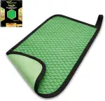 ScourBee® Mikrofasertuch 2in1 - Wundertuch mit Schrubb-Effekt, Reinigung ohne Chemie, streifenfrei reinigen, für Küche und Haushalt, Schmutzradierer Alternative 1 Stück