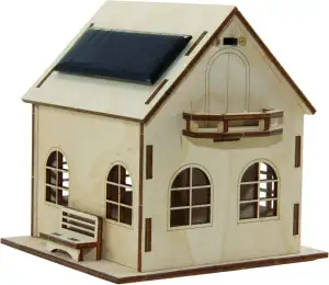 SOL-EXPERT group SOH - Solarhaus Villa Sonnenschein, Bausatz, Holz, Natur