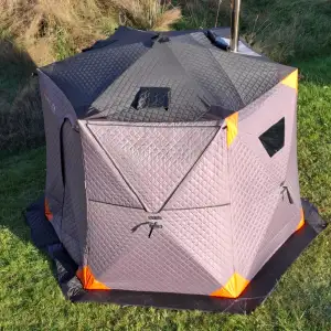 Zeltsauna ALMI-Flex ALMICOTA | 90°C Mobile Sauna | bis 8 Personen | 2.10m hoch |