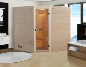 weka Massivholzsauna VALIDA Eck 2 GT