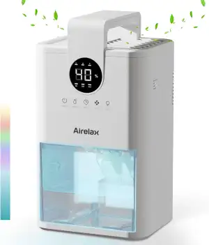 Airelax Luftentfeuchter 1000ML Kleiner Energiesparender Luftentfeuchter Elektris
