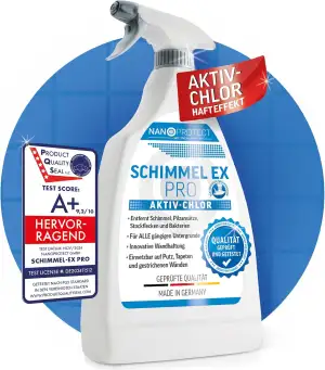 Nanoprotect Schimmelentferner | Extrastark durch Aktiv-Chlor | Professionelles S