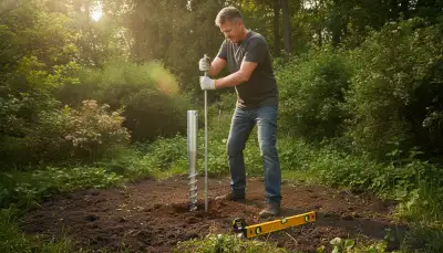 Solides Fundament: Außensauna sicher bauen