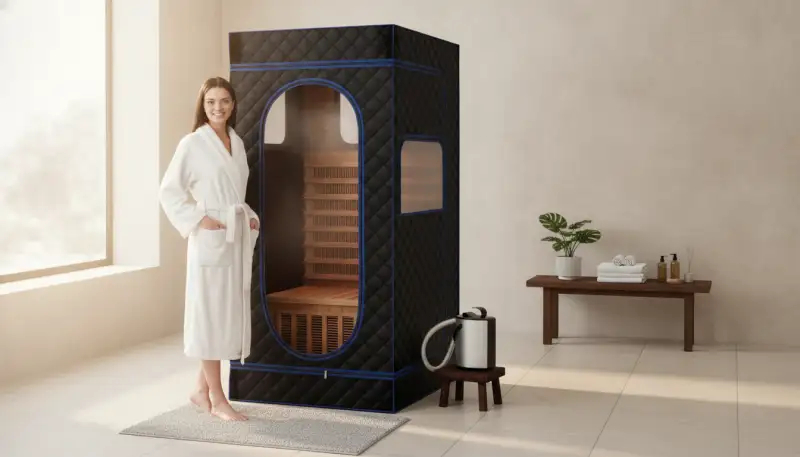 Deine persönliche Wellness-Oase für zuhause: Die vielseitige Dampfsauna mit Dampfgenerator