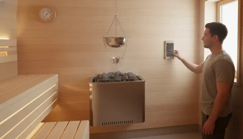 Sauna Wandofen Installation: Planung & Montage