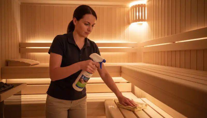 Schimmel entfernen: Sauna & Infrarotkabine